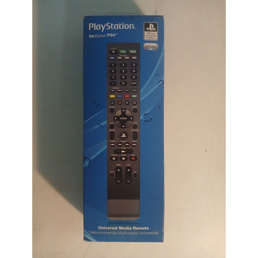 PDP Universal Media Remote Somy Playstation 4 PS4 Model 051-038-D1 NEW VERY RARE